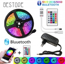 Светодиодная RGB лента недорого - с пультом и возможностью управления через смартфон